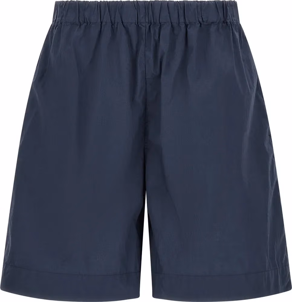 XACUS Blue Cotton Bermuda Shorts