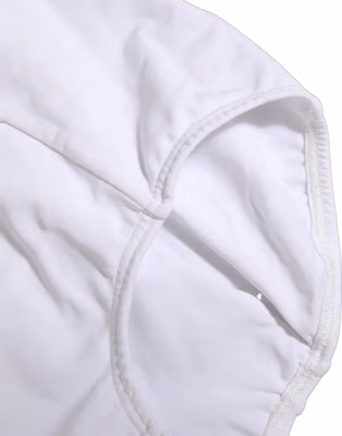 White Logo Waistband Coulotte Panty Underwear