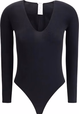 Black Polyamide Bodysuit