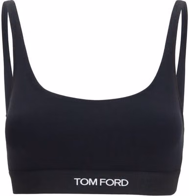 Black Modal Sport Bra