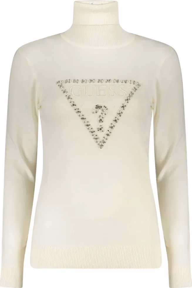 Guess Jeans Bianco Viscosa Donna Maglia