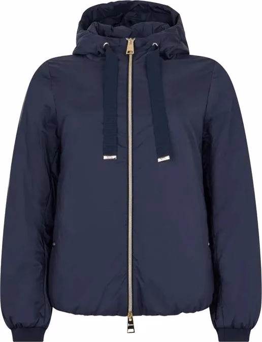 Herno Blue Polyamide Full-Length Jacket