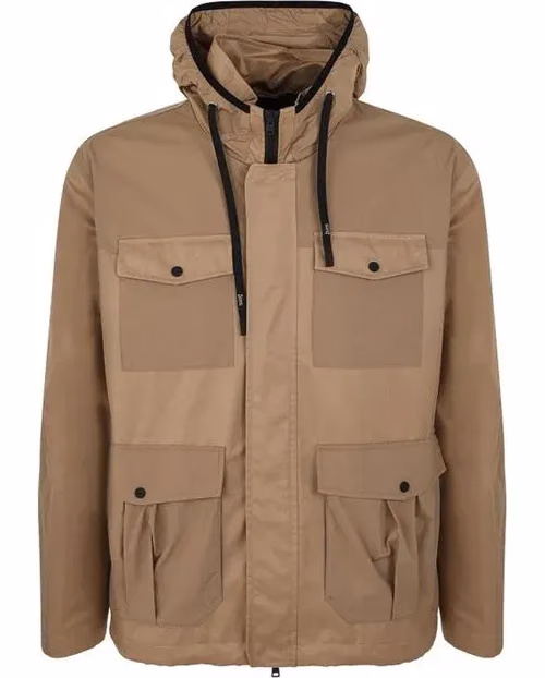 Herno Brown Cotton Parka