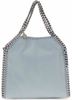 Blue Polyester Handbag