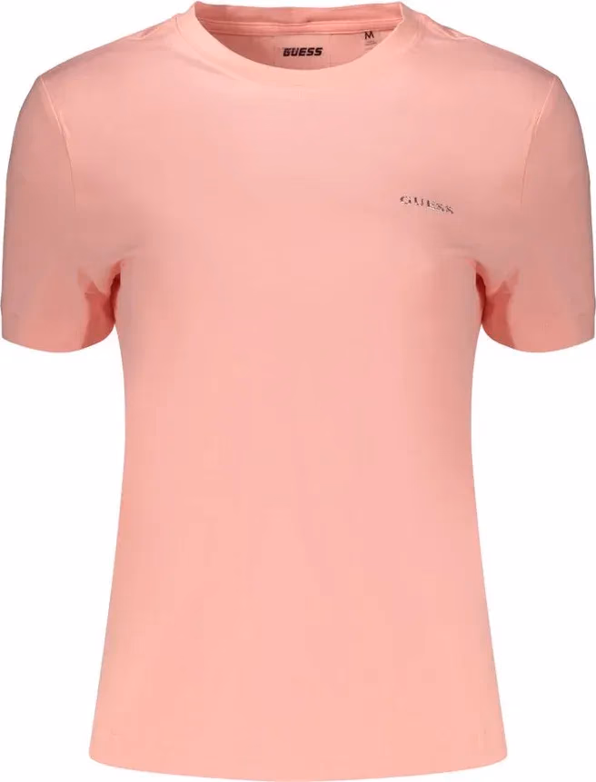 Guess Jeans Pink Cotton Women's T-Shirt