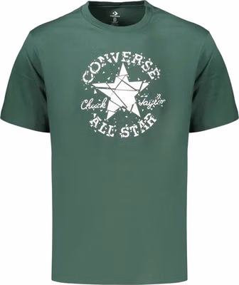 Green Cotton Men's T-Shirt