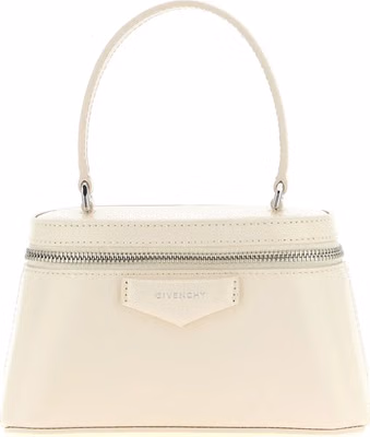 White Leather Crossbody Bag