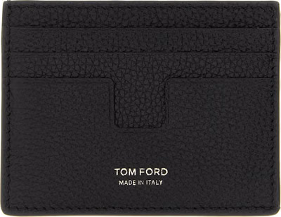 Black Calfskin Cardholder