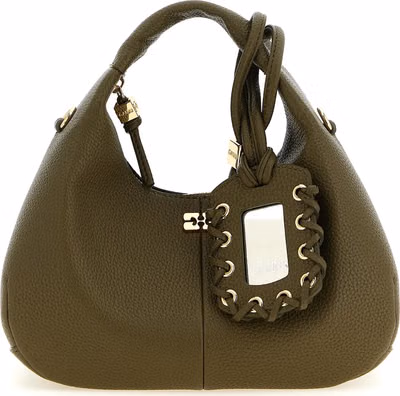 Bicolor Polyester Handbag