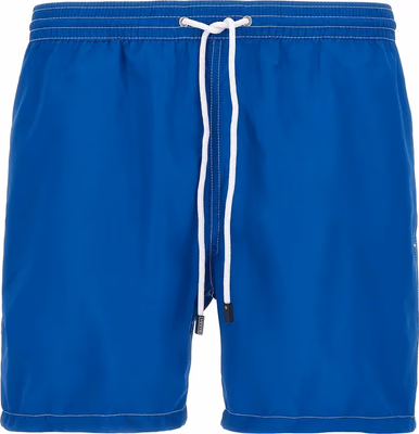 Blue Polyester Swim Shorts