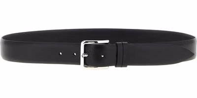 Black Leather Regular Belt