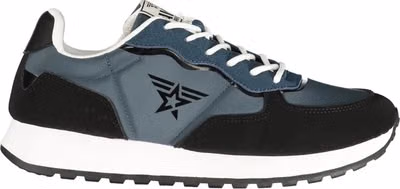 Blue Polyurethane Men's Sneaker