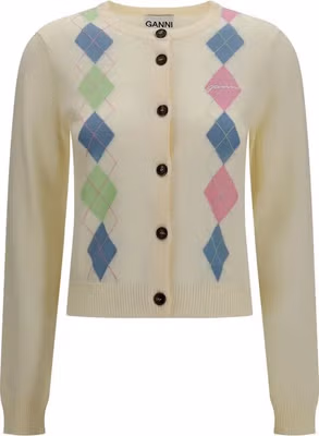 Beige Cotton Cardigan