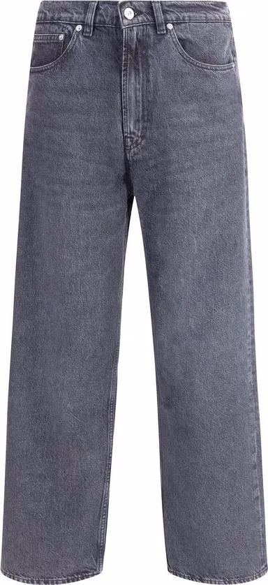 Our Legacy Black Cotton Relaxed Fit Jeans