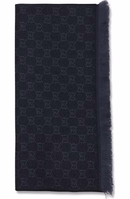 Black Wool Oves Aries Scarf