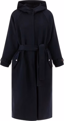 Blue Polyamide Coat
