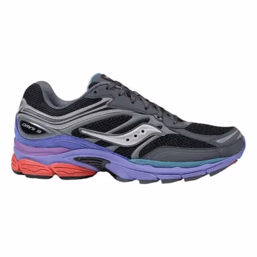 Saucony Black Synthetic Athletic Sneakers