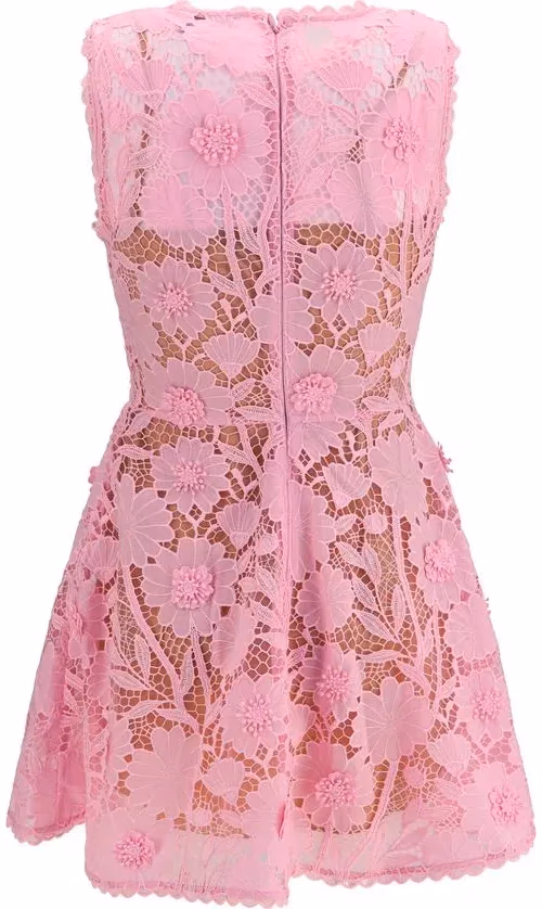 Self-Portrait Multicolor Polyester Cocktail Dress
