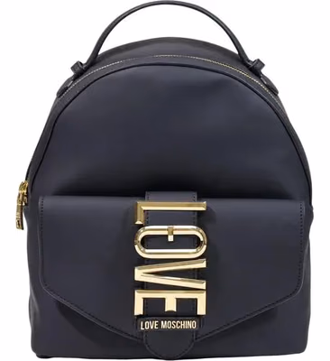 Black Polyethylene Backpack