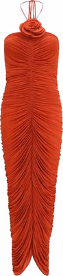 Multicolor Viscose Cocktail Dress