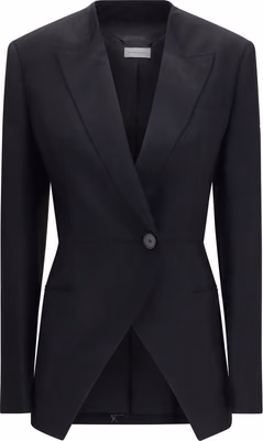 Black Wool Oves Aries Blazer