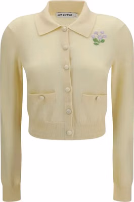 Bicolor Wool Oves Aries Cardigan