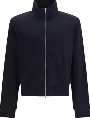 Black Polyamide Sweatshirt