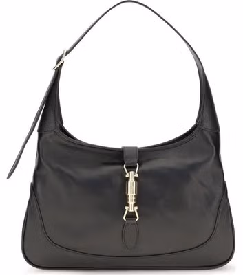 Black Goatskin Shoulder Bag
