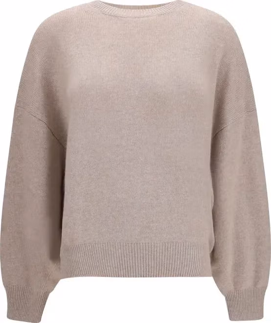 Lisa Yang Beige Cashmere Sweater