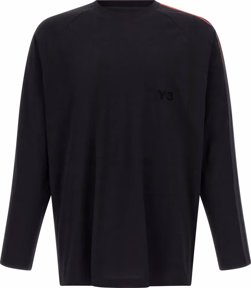 Y-3 Black Cotton T-Shirt