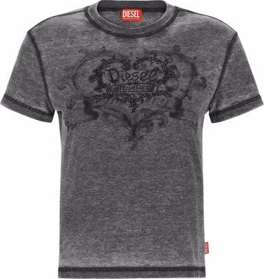 Gray Polyester T-Shirt