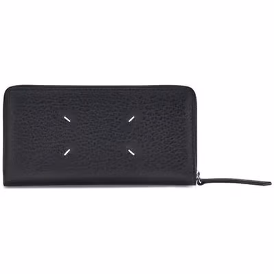 Black Calf Leather Bos Taurus Wallet