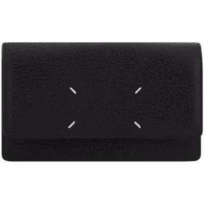 Black Calf Leather Bos Taurus Wallet