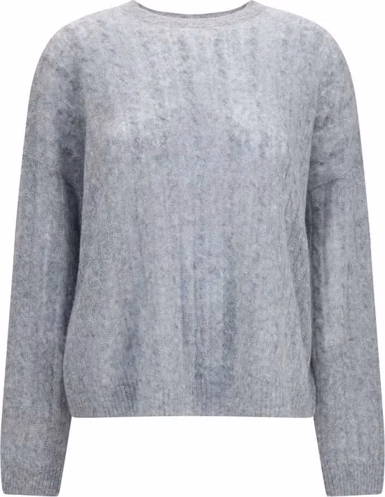 Lisa Yang Gray Cashmere Sweater