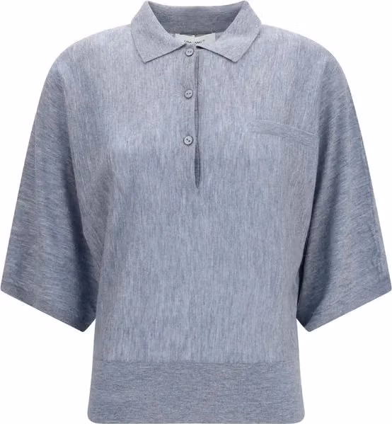 Lisa Yang Gray Cashmere Sweater