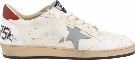 Golden Goose Beige Calf Leather Bos Taurus Low Top Sneakers