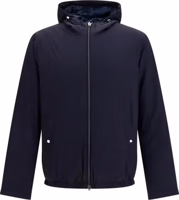 Blue Goose Down Full-Length Jacket