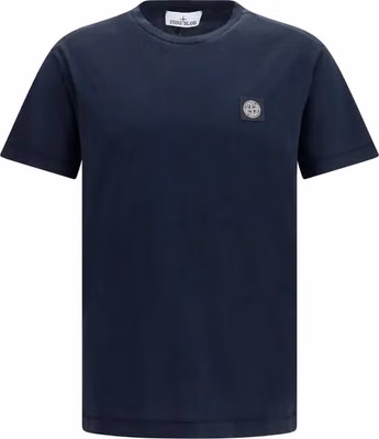 Blue Cotton T-Shirt