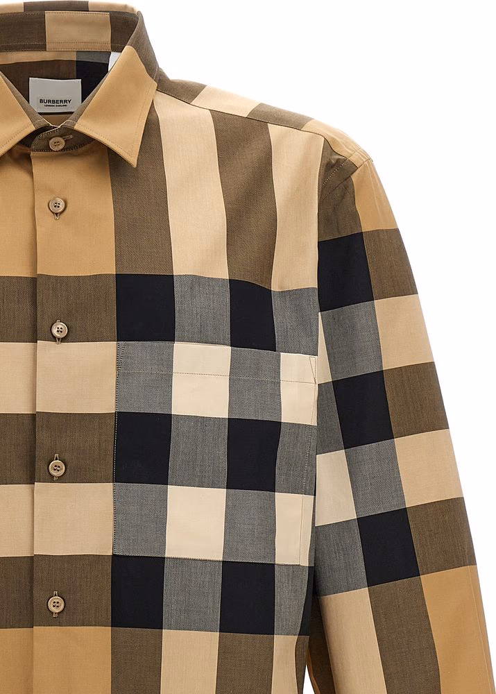Burberry Beige Cotton Blouse