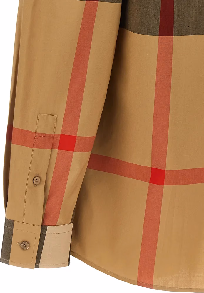 Burberry Beige Cotton Blouse