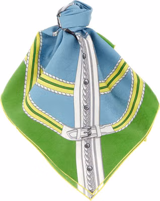Multicolor Silk Scarf
