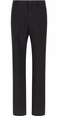 Black Polyester Dress Pants
