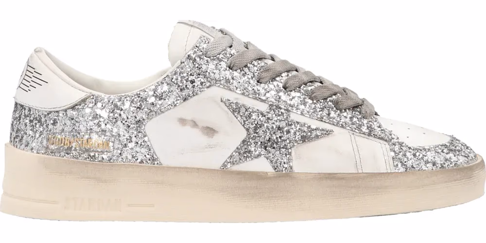 Golden Goose Silver Polyester Sneakers