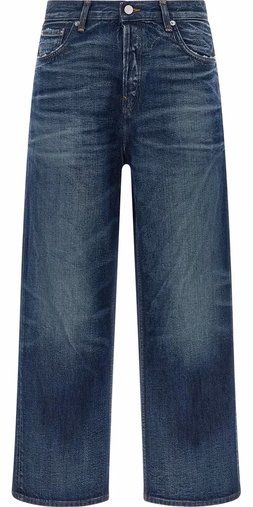 Haikure Blue Cotton Jeans Denim