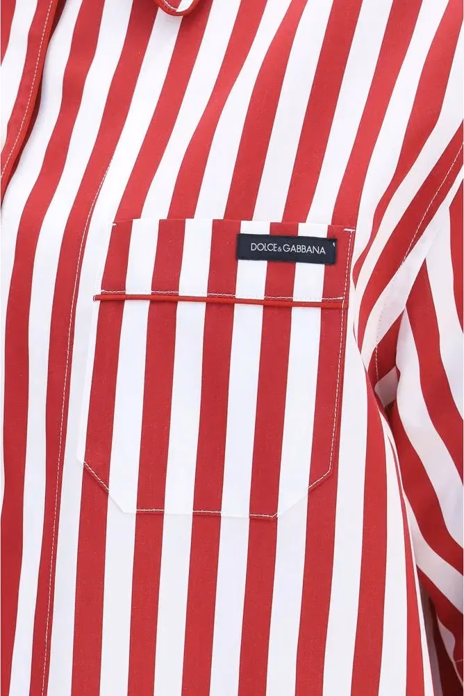 Dolce & Gabbana Multicolor Cotton Pattern Shirt