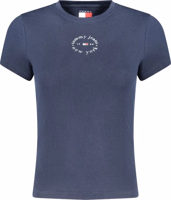 Tommy Hilfiger Blue Cotton Women's T-Shirt