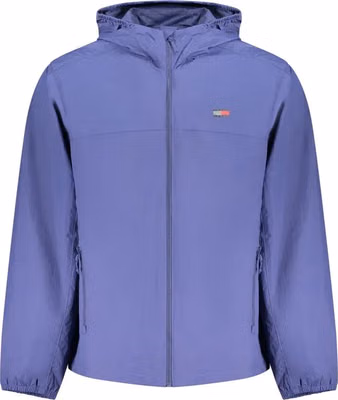 Blue Polyamide Men's Jacket
