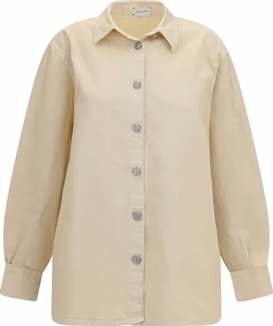 Magda Butrym Beige Denim Shirt