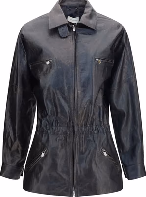 Black Lambskin Leather Jacket