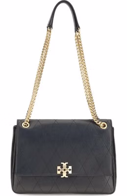 Black Calf Leather Bos Taurus Shoulder Bag